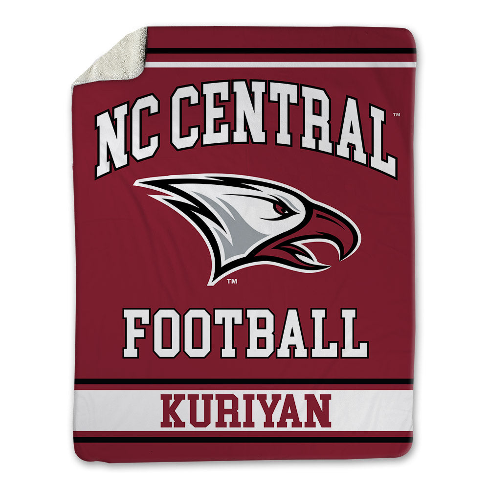 NCCU - NCAA Football : Jonathan Kuriyan - Blanket-0