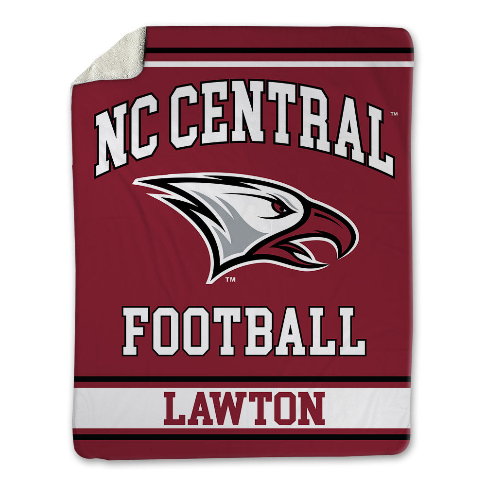 NCCU - NCAA Football : Gerald Lawton - Blanket-0