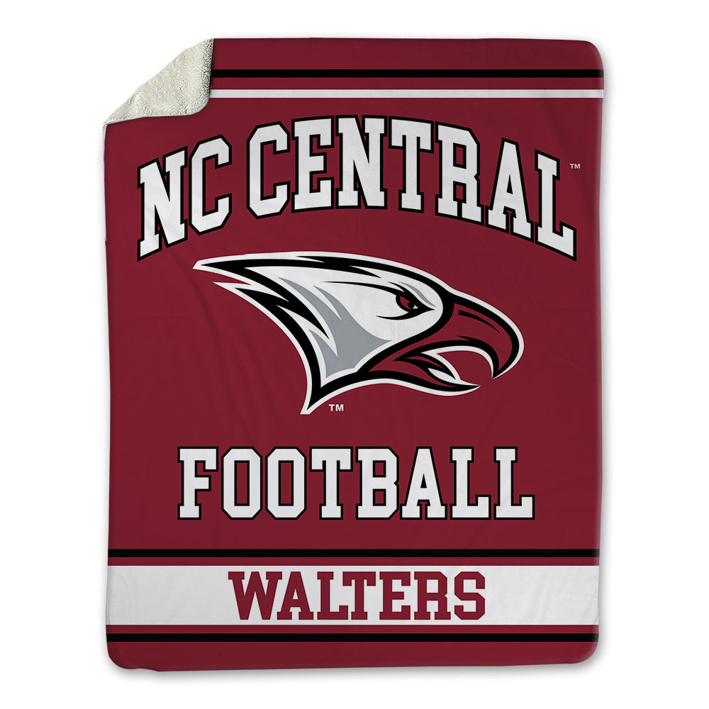 NCCU - NCAA Football : Zarion Walters - Blanket-0