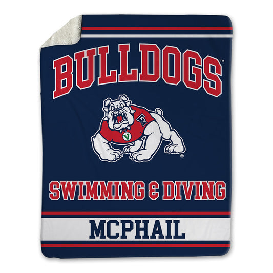 Fresno State - NCAA Women's Swimming & Diving : Presley McPhail - Blanket-0