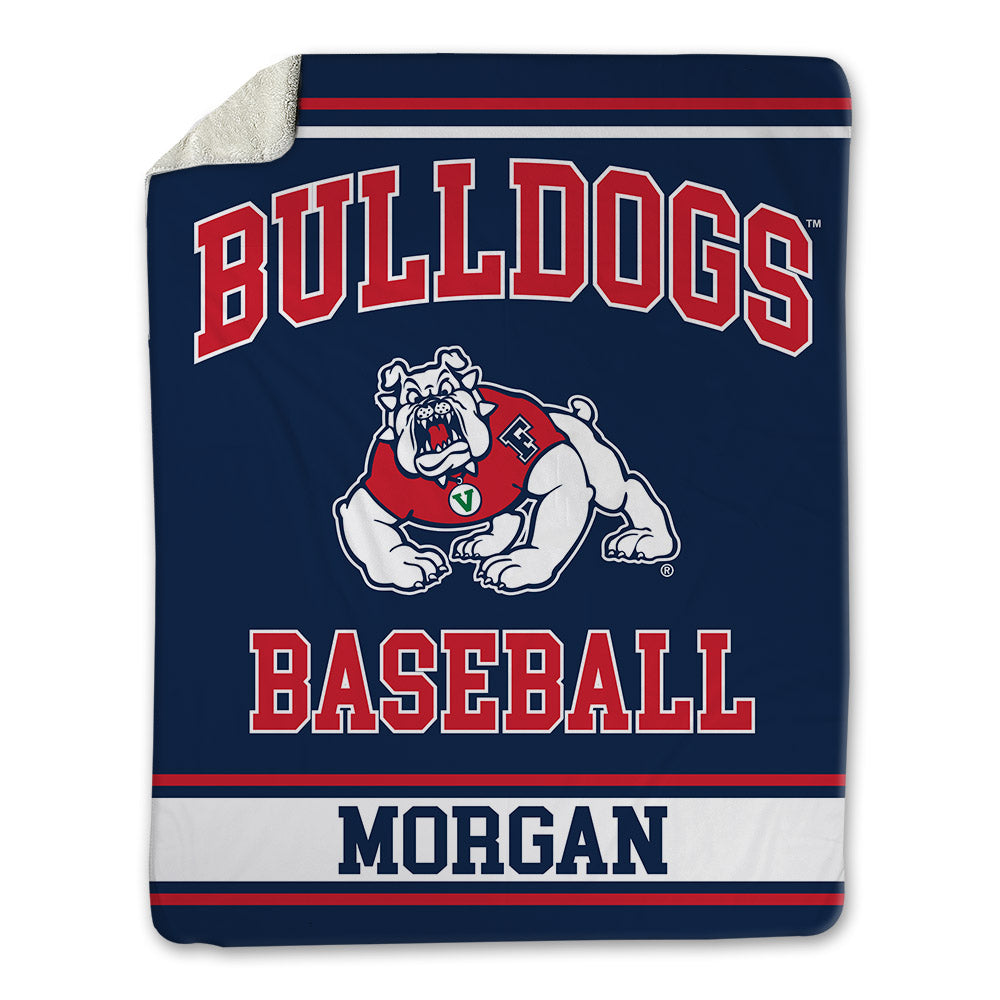 Fresno State - NCAA Baseball : Grady Morgan - Blanket-0