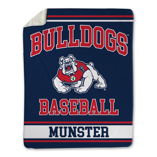 Fresno State - NCAA Baseball : Cayden Munster - Blanket-0