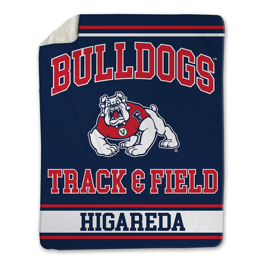 Fresno State - NCAA Men's Track & Field : Julian Higareda - Blanket-0
