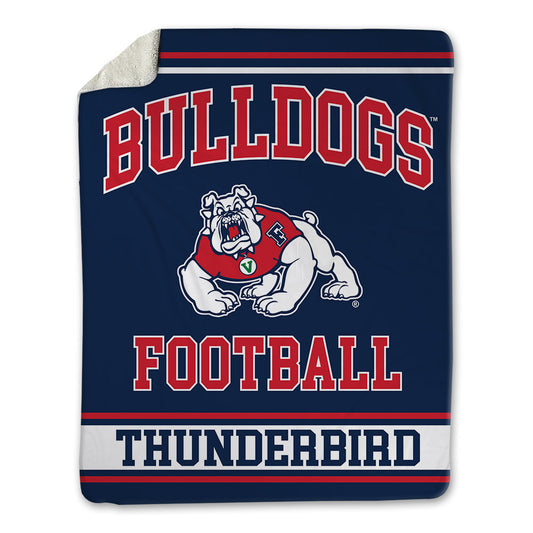 Fresno State - NCAA Football : Kvion Thunderbird - Blanket-0