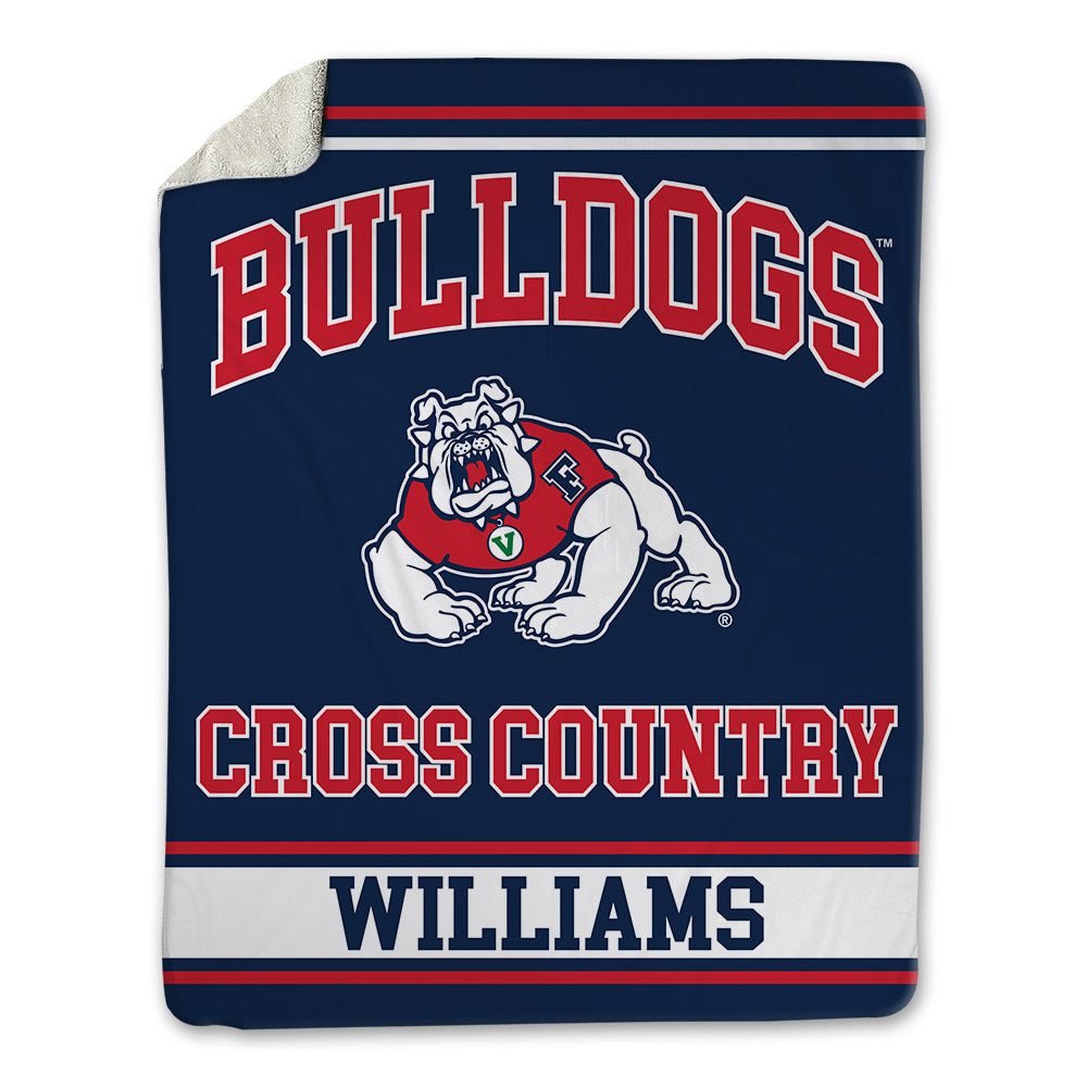 Fresno State - NCAA Men's Cross Country : Elijah Williams - Blanket-0