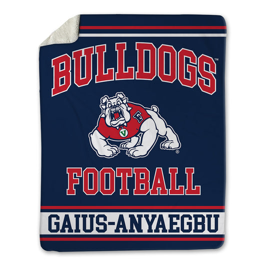 Fresno State - NCAA Football : Dallas Gaius-Anyaegbu - Blanket-0