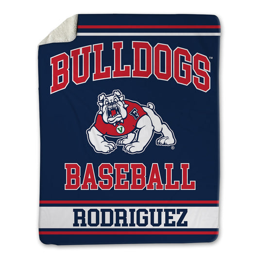 Fresno State - NCAA Baseball : BJ Rodriguez - Blanket-0