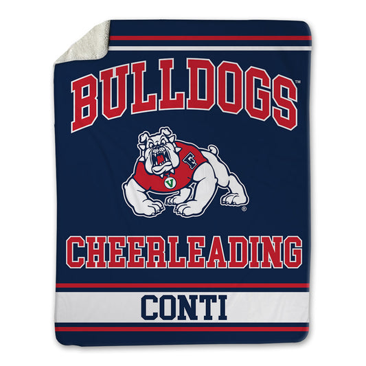 Fresno State - NCAA Cheerleading : Kendall Conti - Blanket-0