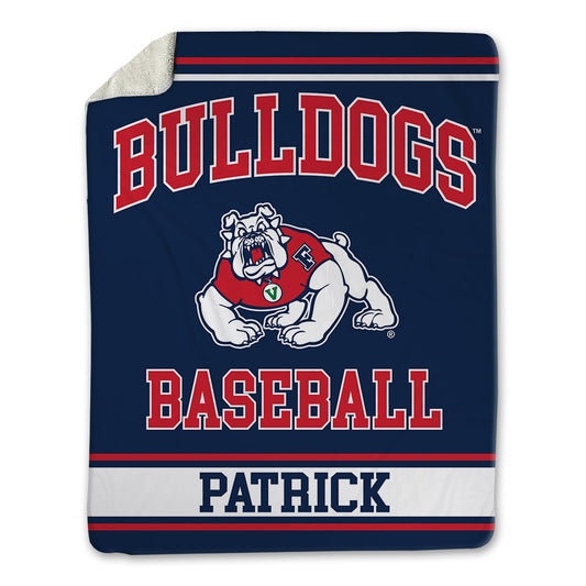 Fresno State - NCAA Baseball : Tyler Patrick - Blanket-0