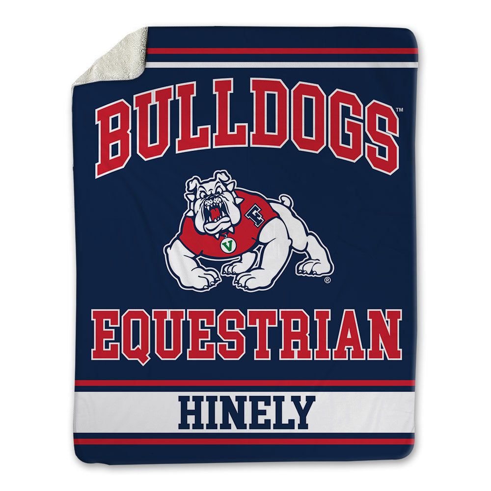 Fresno State - NCAA Equestrian : Taylor Hinely - Blanket-0