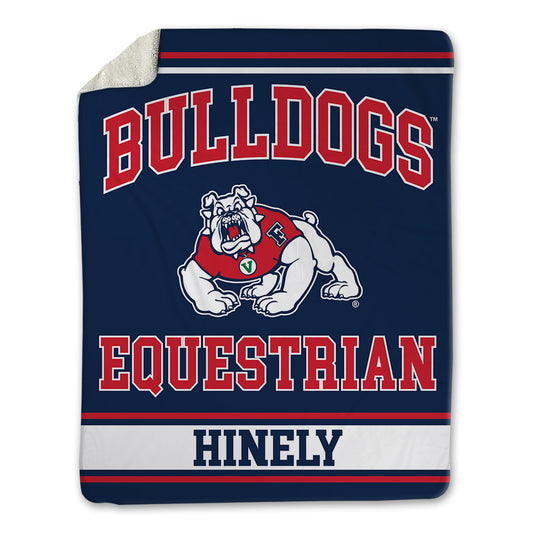 Fresno State - NCAA Equestrian : Taylor Hinely - Blanket-0