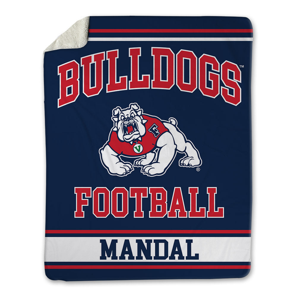 Fresno State - NCAA Football : Jayden Mandal - Blanket-0
