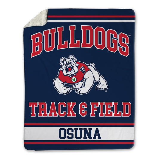 Fresno State - NCAA Women's Track & Field : Tiana Osuna - Blanket-0