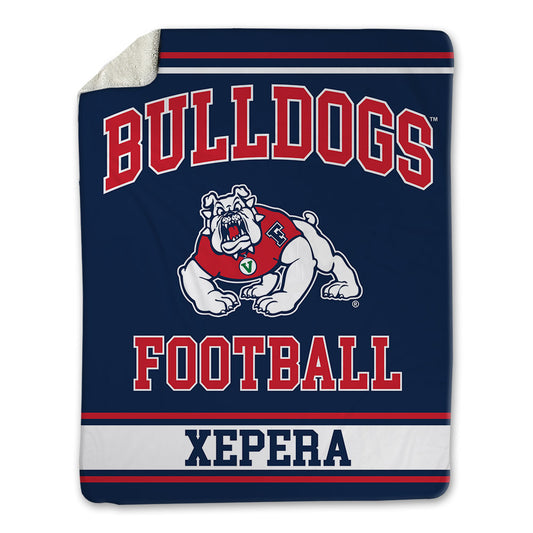 Fresno State - NCAA Football : Merhauti Xepera - Blanket-0