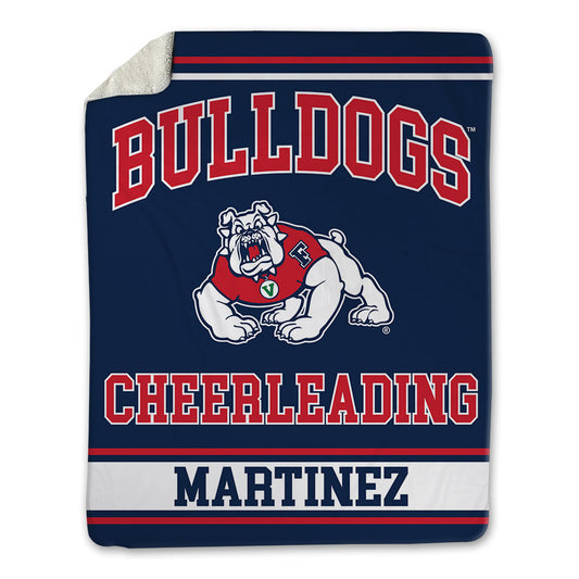 Fresno State - NCAA Cheerleading : Brianna Martinez - Blanket-0