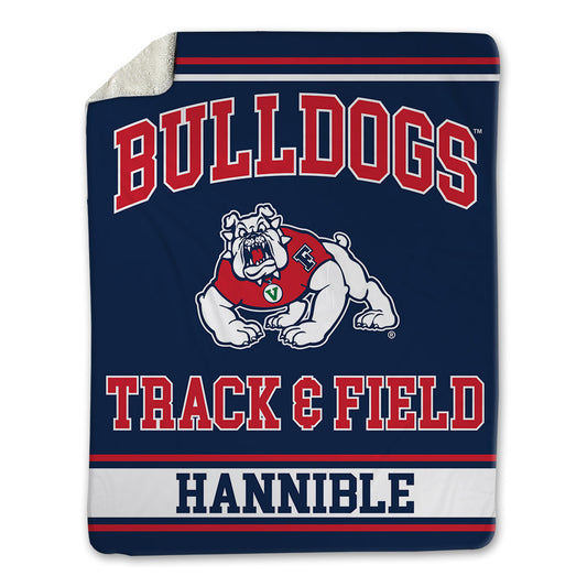 Fresno State - NCAA Women's Track & Field : Kyndall Hannible - Blanket-0