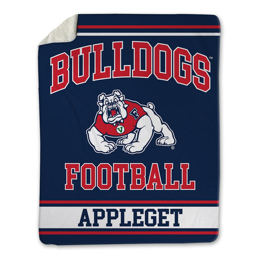 Fresno State - NCAA Football : Jake Appleget - Blanket-0