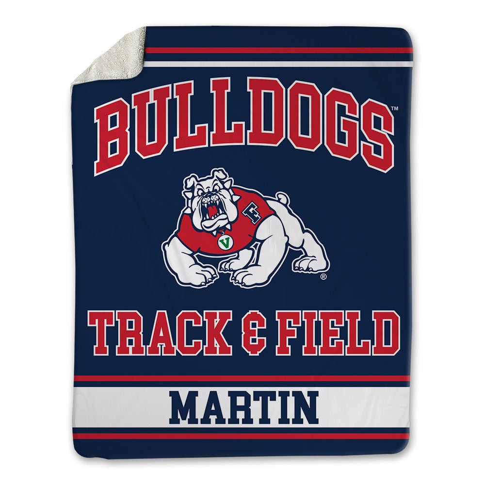 Fresno State - NCAA Women's Track & Field : Nayla Martin - Blanket-0
