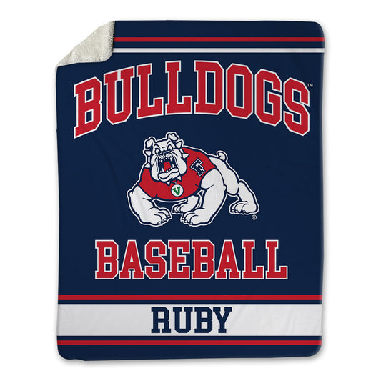 Fresno State - NCAA Baseball : Jett Ruby - Blanket-0