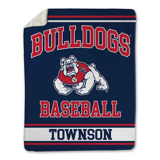 Fresno State - NCAA Baseball : Drew Townson - Blanket-0