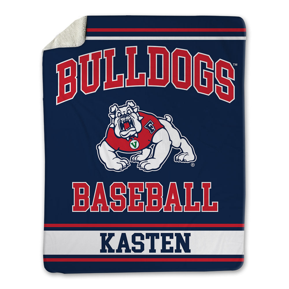 Fresno State - NCAA Baseball : John Kasten - Blanket-0