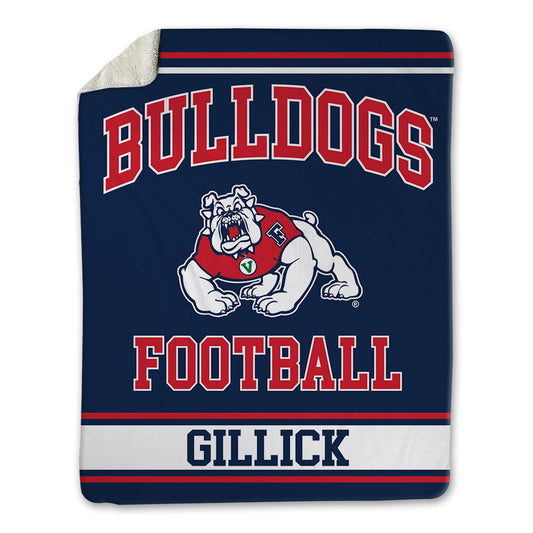 Fresno State - NCAA Football : Julius Gillick - Blanket-0