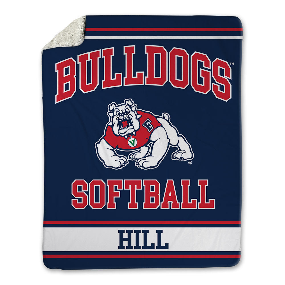Fresno State - NCAA Softball : Olivia Hill - Blanket-0