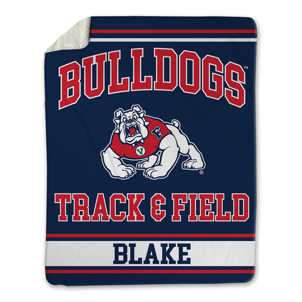 Fresno State - NCAA Women's Track & Field : Samarra Blake - Blanket-0