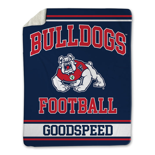 Fresno State - NCAA Football : Logan Goodspeed - Blanket-0
