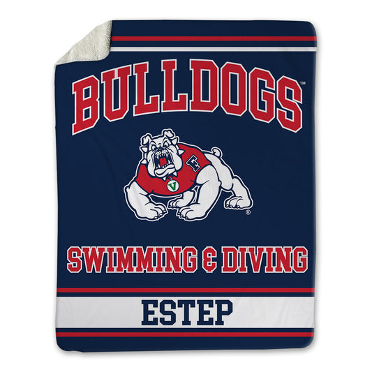 Fresno State - NCAA Women's Swimming & Diving : Averee Estep - Blanket-0