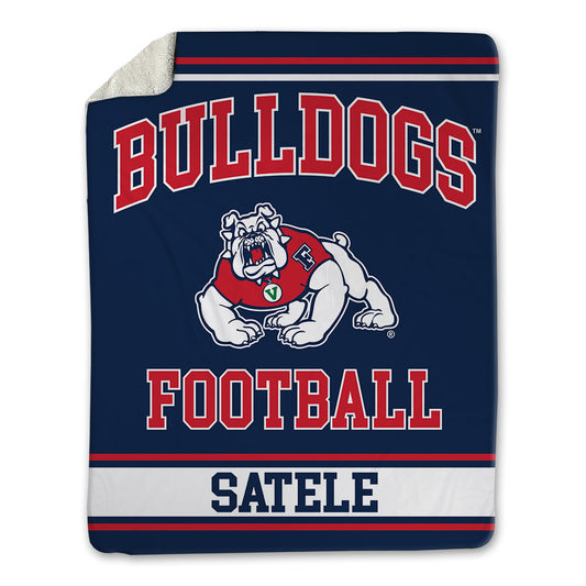 Fresno State - NCAA Football : Jairus Satele - Blanket-0