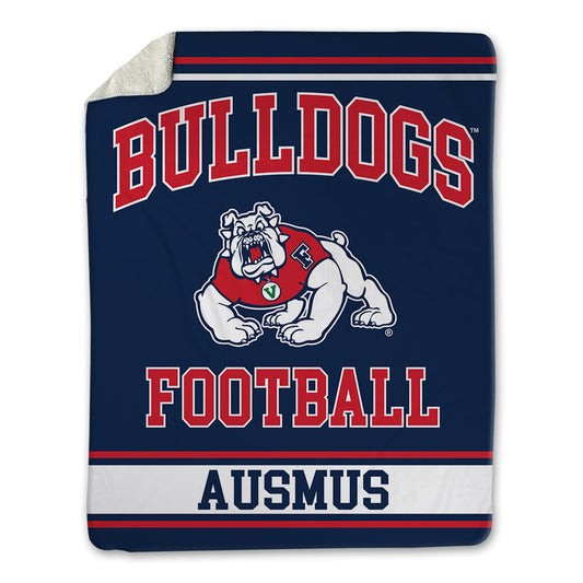 Fresno State - NCAA Football : Bo Ausmus - Blanket-0