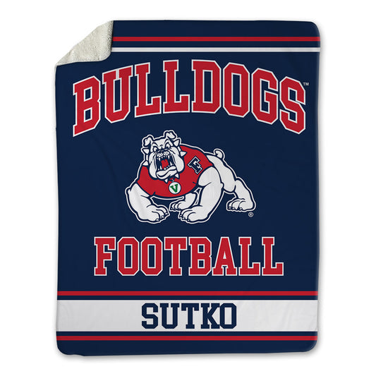 Fresno State - NCAA Football : Jaydon Sutko - Blanket-0