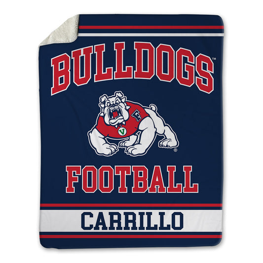 Fresno State - NCAA Football : Jaden Carrillo - Blanket-0