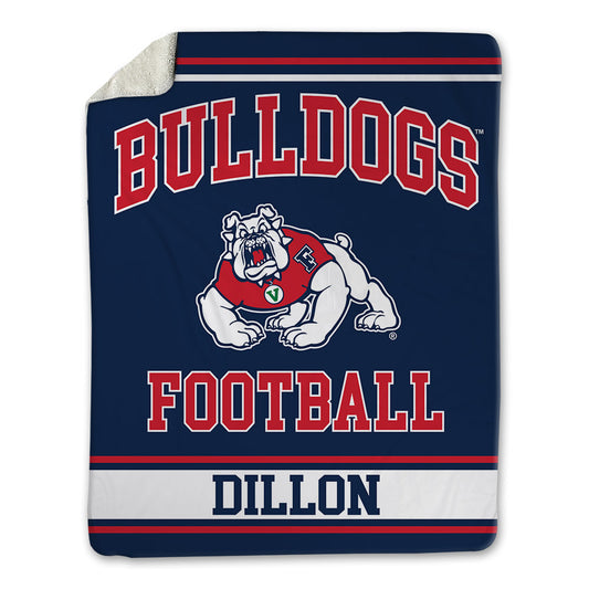 Fresno State - NCAA Football : Isaiah Dillon - Blanket-0