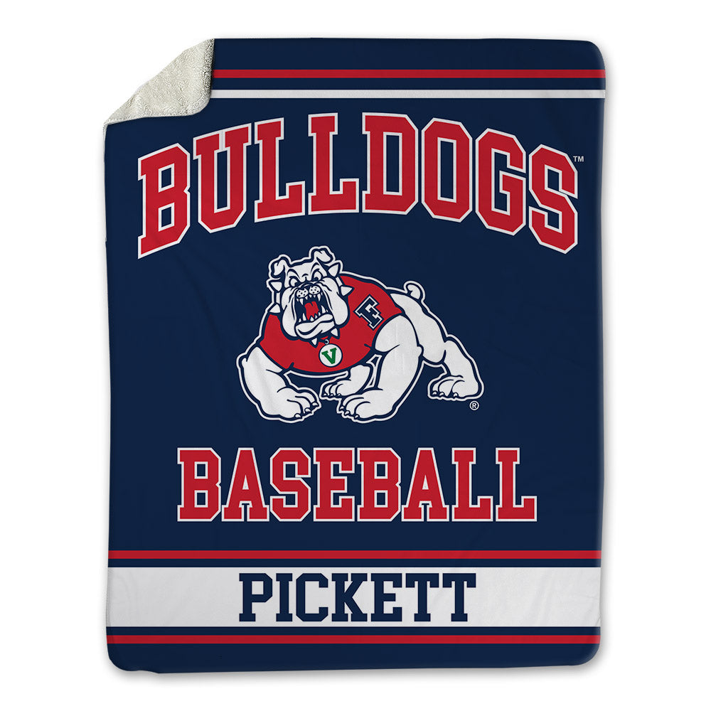 Fresno State - NCAA Baseball : Mikey Pickett - Blanket-0