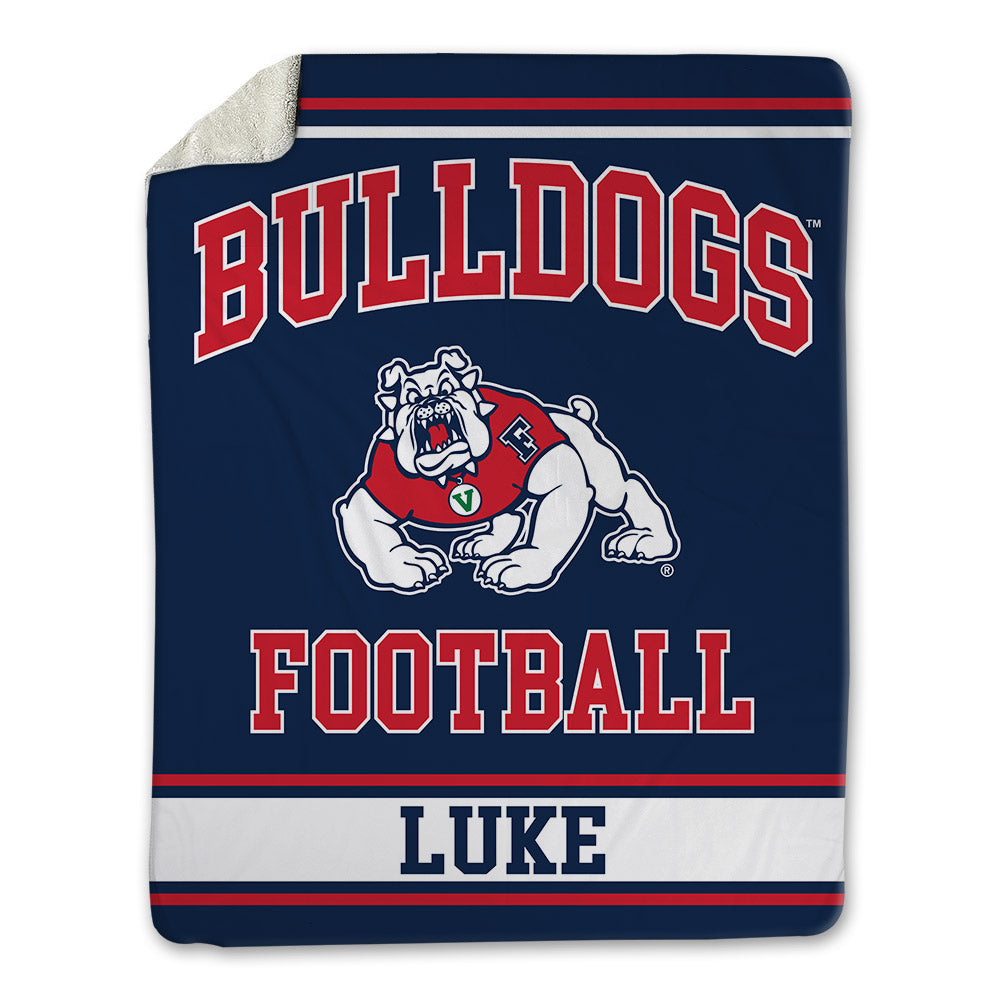 Fresno State - NCAA Football : Rayshon Luke - Blanket-0