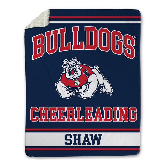 Fresno State - NCAA Cheerleading : Natalie Shaw - Blanket-0