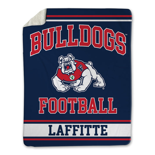 Fresno State - NCAA Football : Deijon Laffitte - Blanket-0