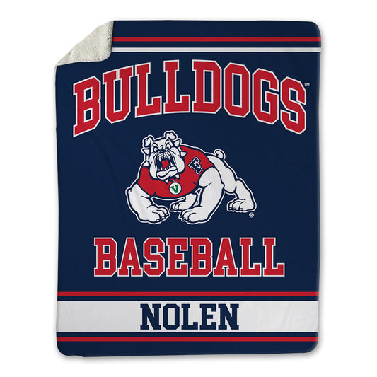 Fresno State - NCAA Baseball : Marcus Nolen - Blanket-0