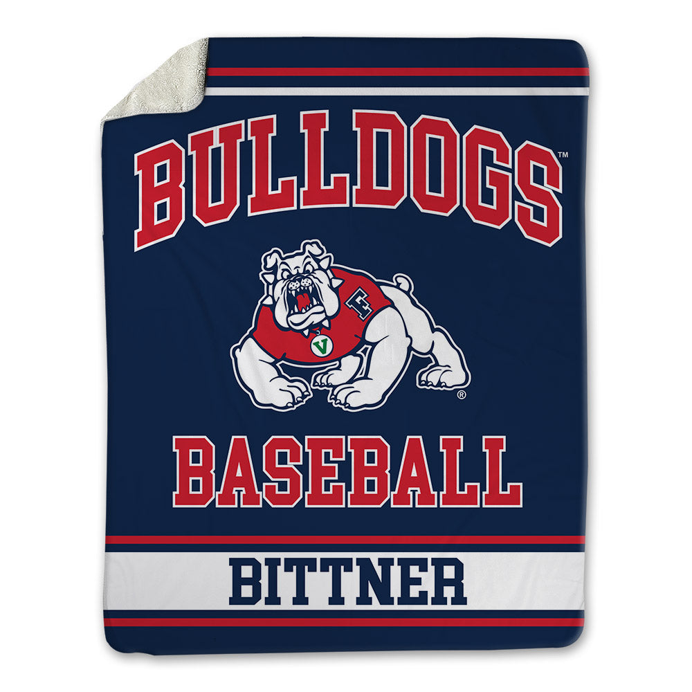 Fresno State - NCAA Baseball : Kyler Bittner - Blanket-0