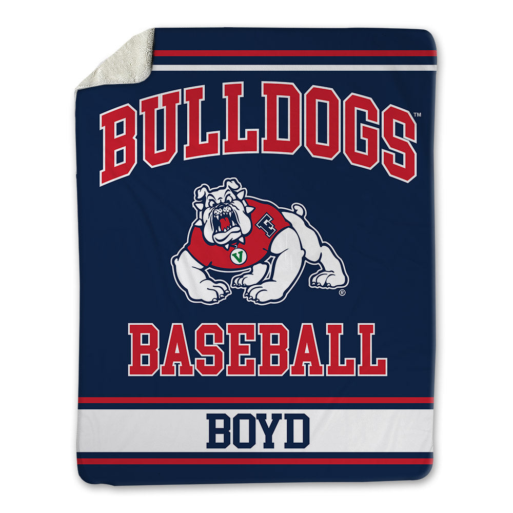 Fresno State - NCAA Baseball : Mikey Boyd - Blanket-0