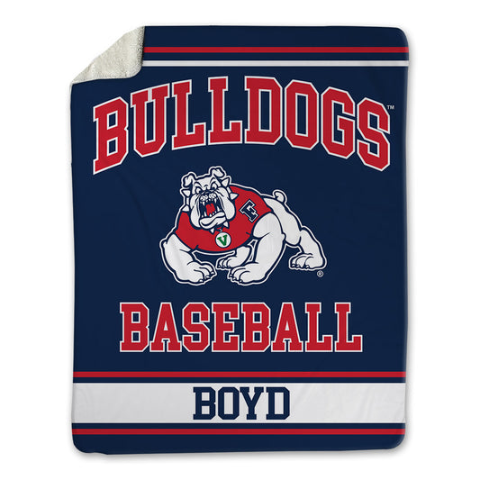 Fresno State - NCAA Baseball : Mikey Boyd - Blanket-0