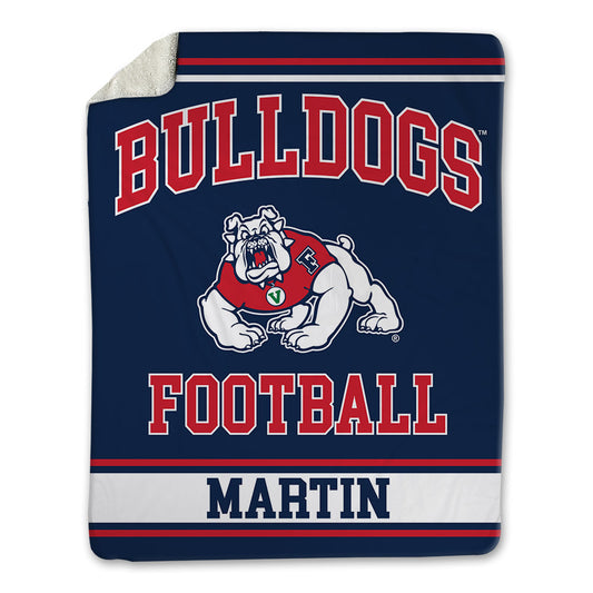 Fresno State - NCAA Football : Khristian Martin - Blanket-0