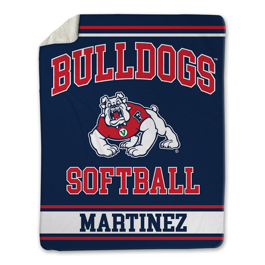 Fresno State - NCAA Softball : Emma Martinez - Blanket-0