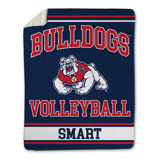 Fresno State - NCAA Women's Volleyball : Isabel Smart - Blanket-0