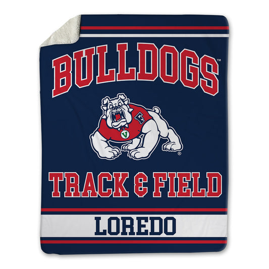 Fresno State - NCAA Men's Track & Field : Enrique Loredo - Blanket-0