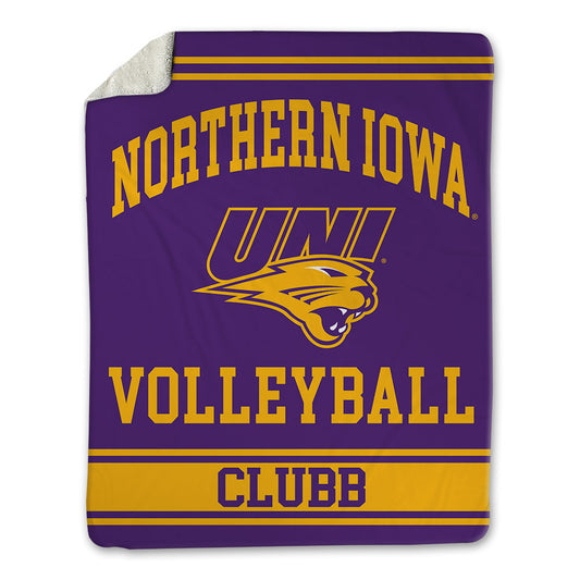 Northern Iowa - NCAA Women's Volleyball : Calia Clubb - Blanket-0
