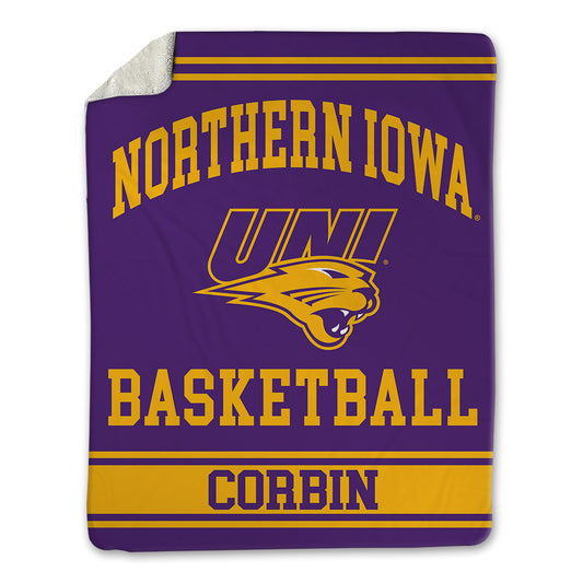 Northern Iowa - NCAA Women's Basketball : Kaylee Corbin - Blanket-0