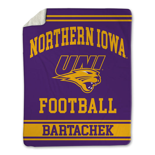 Northern Iowa - NCAA Football : Max Bartachek - Blanket-0